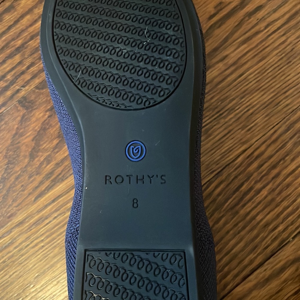 Navy Blue Rothy’s Loafers - Picture 3 of 4
